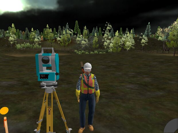 Total Station Simulator